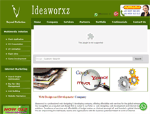 Tablet Screenshot of ideaworxz.com